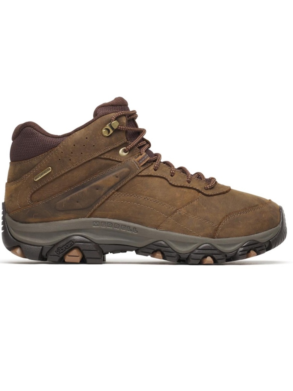 Merrell Men's Moab Adventure 3 Mid Waterproof hiking boots Earth Sz-10 New W/Box